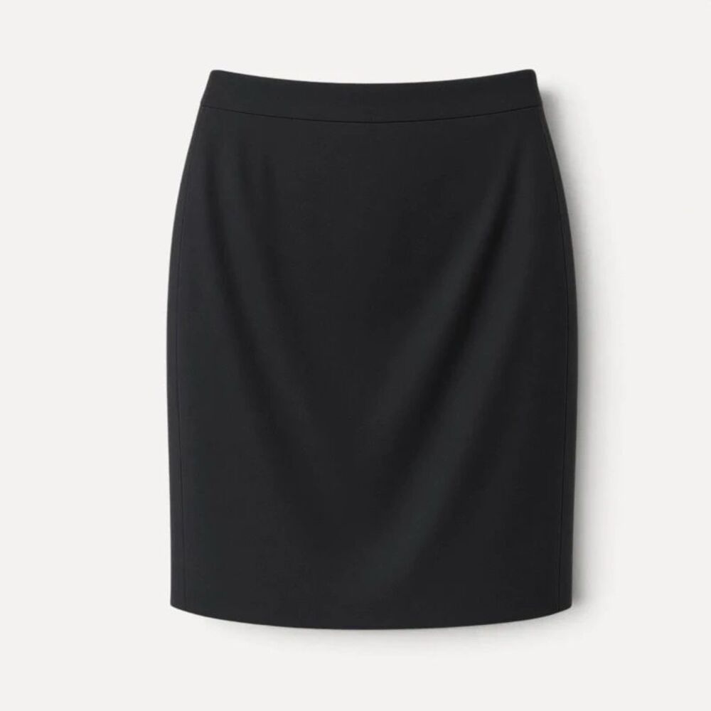 Ann Taylor Classic Black Pencil Skirt 14